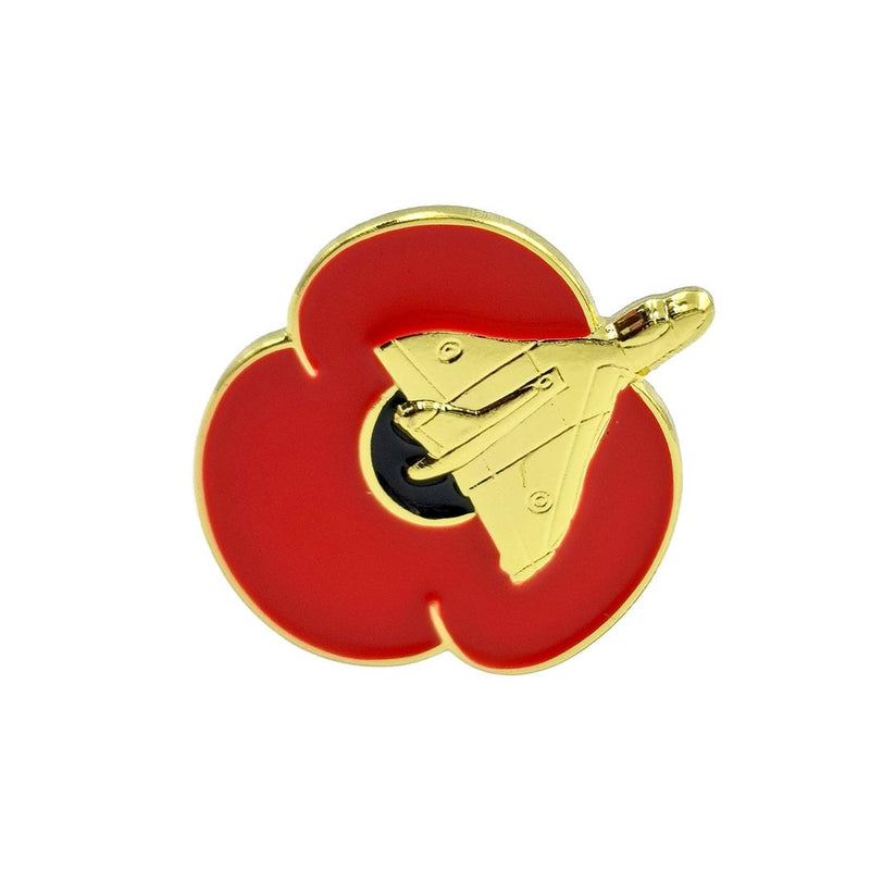 Vulcan Poppy Pin Badge