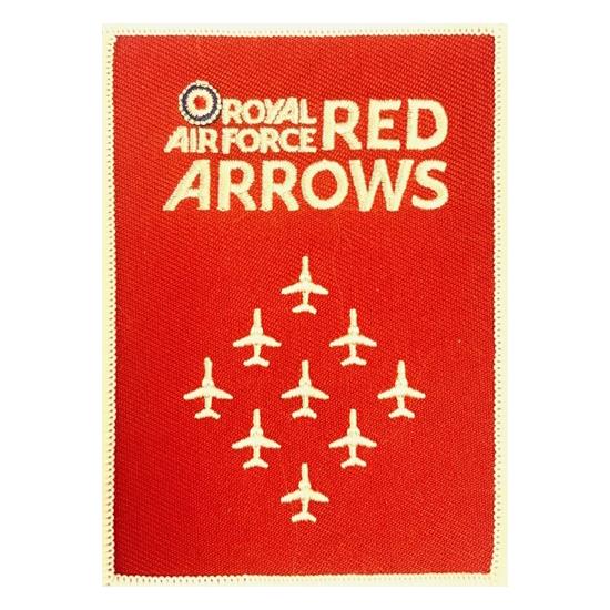 Red Arrows Logo & Diamond 9 Embroidered Badge