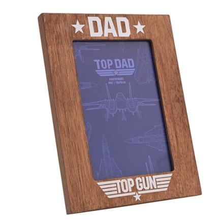 Top Gun Top Dad Photo Frame