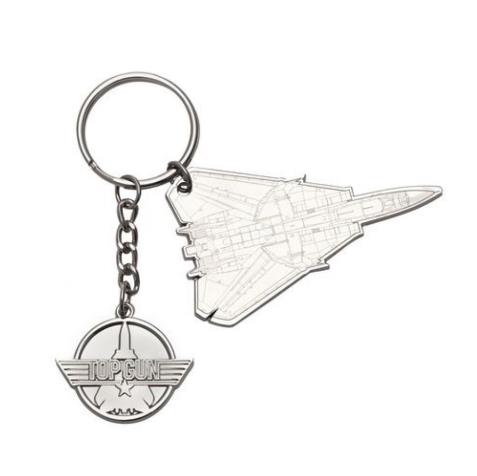 Top Gun Metal Fighter Jet Keyring