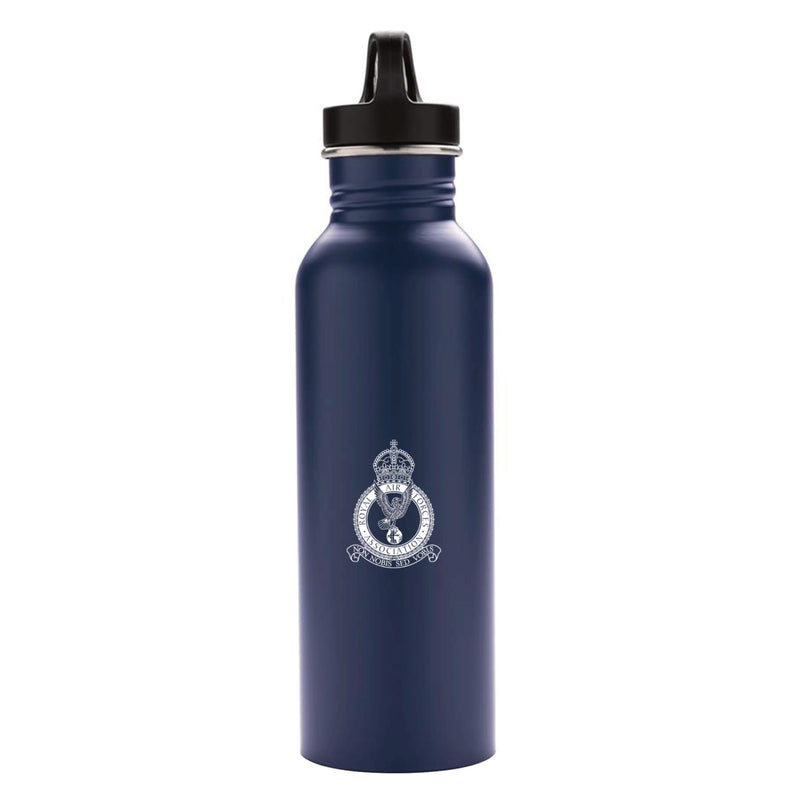 RAF Association Crest (Kings Crown) Blue Drinks Bottle