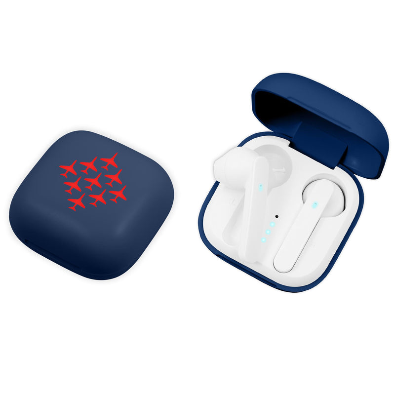 Red Arrows Diamond 9 Earbuds (Navy)