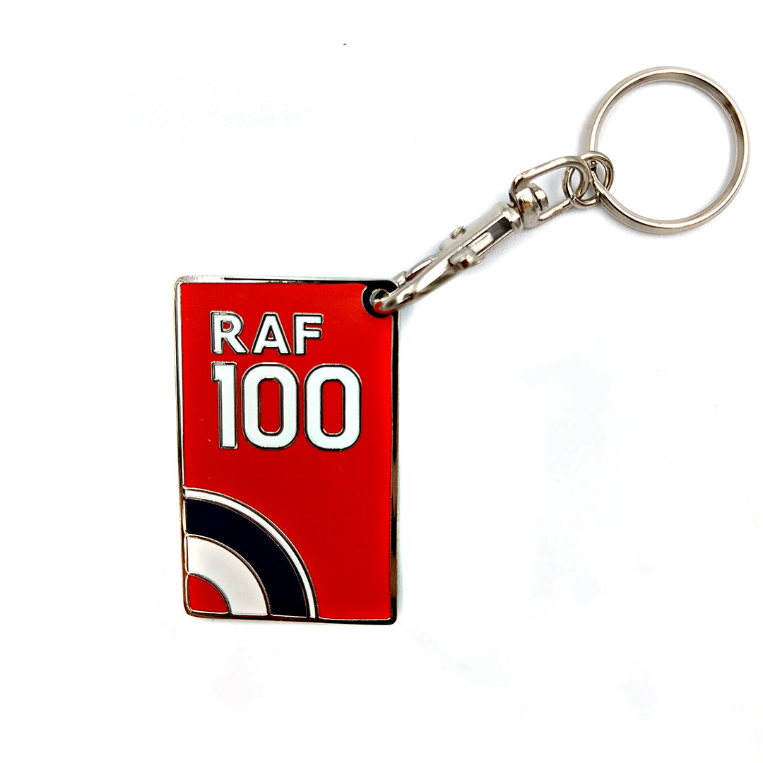 RAF100 Metal Keyring RAF Keyring Airforce Gifts RAFATRAD RAFATRAD