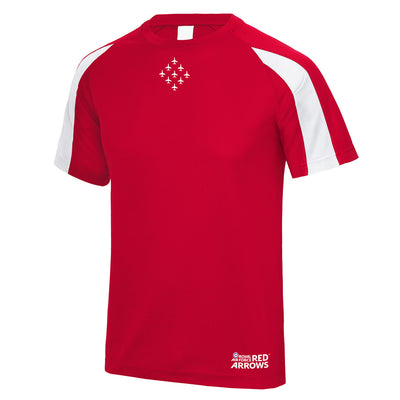 Official Red Arrows Diamond 9 Sports Top - RAFATRAD